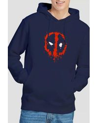 Marvel - Deadpool Paint Logo Hoodie - Lyst