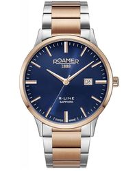 Roamer - R-line Classic Stainless Steel Luxury Quartz Watch - 718833 47 45 70 - Lyst
