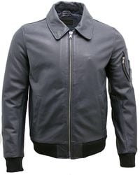Infinity Leather - Cowhide Airline Leather A2 Us Airforce Bomber Jacket - Lyst