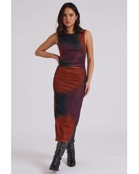 Urban Bliss - Mesh Tie Dye Midaxi Dress - Lyst