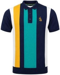 Nautica - Hickory Knitwear Multicolour Polo Shirt - Lyst