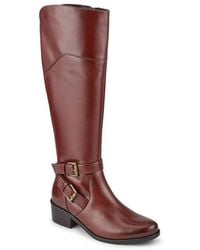 Jones Bootmaker - Pheobe1 Extra Slim Calf Fit Leather Long Boots - Lyst