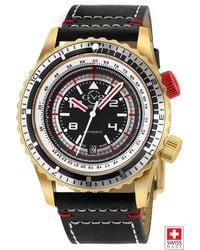 Gv2 - Contasecondi, Swiss Automatic Watch, Dial, Unidirectional Bezel, Hand Made Italian Leather, & Sapphire Crystal - Lyst
