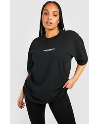 Boohoo - Plus Oversized Dsgn Studio Sport T-shirt - Lyst