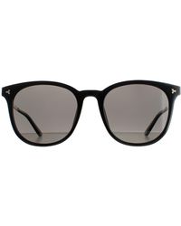 Bally - Square Black Brown Polarised By0047-k - Lyst