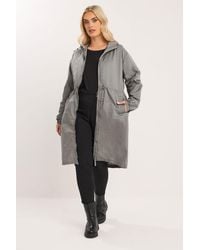 Yours - Lightweight Longline Parka Jacket - Lyst