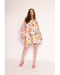 Twisted Wunder - Tw Sue Painted Floral Mini Dress - Lyst