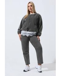 Yours - Zip Barrel Jacket - Lyst