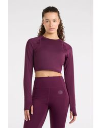Umbro - Pro Training Cropped Long Sleeve Top - Lyst