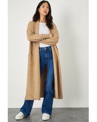 Monsoon - Longline Cardigan With Recycled Polyester - Lyst