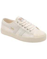Gola - 'coaster' Canvas Lace-up Trainers - Lyst