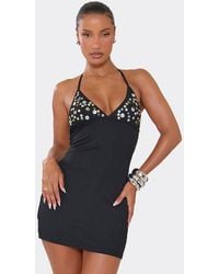 EGO - Strappy Open Back Mini Dress - Lyst