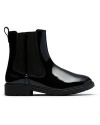 Clarks - Astrol Orin Kid Patent Ankle Boots, Chelsea Boots - Lyst