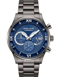 Police - Pewgk0001102 Driver 50Mm Quartz Watch - Lyst