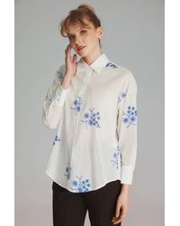 GUSTO - Embroidered Shirt - Lyst