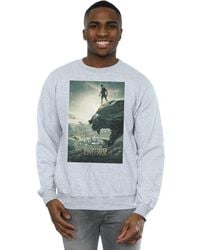Marvel - Panther Poster Sweatshirt - Lyst
