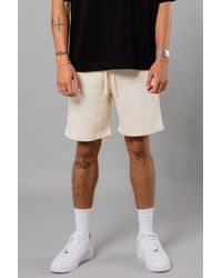 Blank Essentials - Cotton Blend Japanese Graphic Print Shorts - Lyst