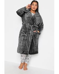 Yours - Shawl Dressing Gown - Lyst