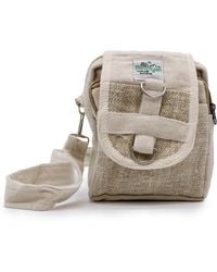 KDMD - Body-Cross Natural Hemp & Cotton Travel Bag - Lyst