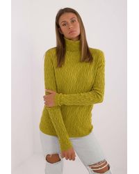 Love Lace - Viscose Long Sleeve Minimal Heavyweight Jumper - Lyst