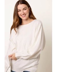 Blue Vanilla - Long Sleeve Round Neck Jumper - Lyst