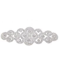 Neel Blue - Diamante Crystal Rhinestone Motif Sew On Applique Patch - Lyst