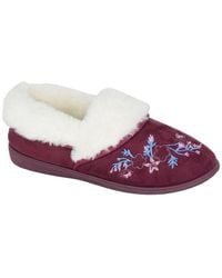 Sleeper - Clare Floral Mule Slippers - Lyst
