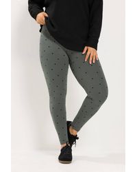 Yours - Polka Dot Leggings - Lyst