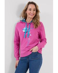 Joe Browns - Fearless Stem Flower Graphic Hoodie - Lyst