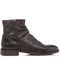 Bertie - 'court' Leather Western Boots - Lyst