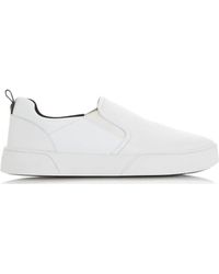 Dune - 'eshan' Leather Trainers - Lyst