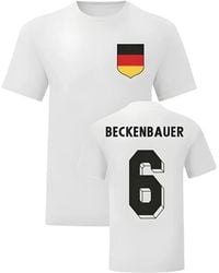Germany - Franz Beckenbauer National Hero Tees's - Lyst