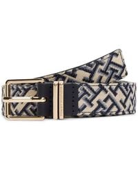 Tommy Hilfiger - Square 2.5 Jacquard Belt - Lyst