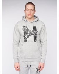 Henleys - Curveball Carbon Brushed Hoodie - Lyst
