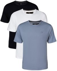 French Connection - 3 Pack Cotton Blend T-shirts - Lyst