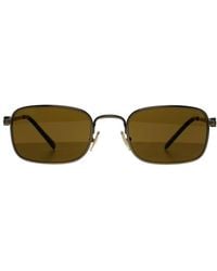 Miu Miu - Rectangle Old Dark Mu53As - Lyst