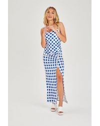 Urban Bliss - Ruched Printed Dress - Lyst