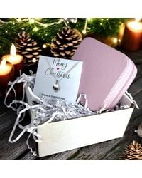 Aye Do Gifts - Merry Christmas Gift Hamper Heart Necklace & Jewellery Box Gift - Lyst