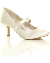 AJVANI - Mid Heel Mary Jane Court Shoes - Lyst