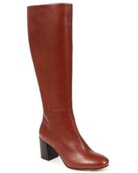 Jones Bootmaker - Neptune Long Small Calf Fit Long Leather Boots - Lyst