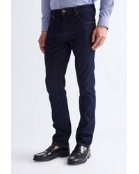 Wrangler - Greensboro Straight Fit Jeans Moonlight Rinse - Lyst