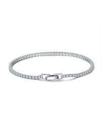 Harfi - Diamond Gemstone Sterling Tennis Bracelet - Lyst