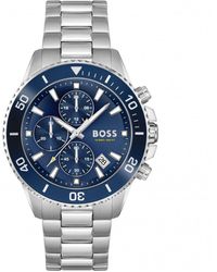 BOSS - Admiral Stainless Steel Fashion Analogue Watch - 1513907 - Lyst
