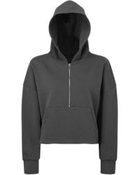 Tridri - Half Zip Hoodie - Lyst