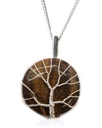 KDMD - Tree Of Life Gemstone Necklace - Lyst