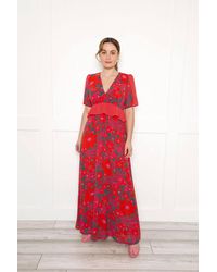 Twisted Wunder - The Gloria Floral Maxi Dress - Lyst