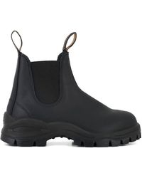 Blundstone 2238 Chelsea Lug Boot in Black Lyst UK