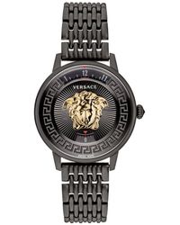 Versace - Medusa Icon Stainless Steel Luxury Analogue Quartz Watch - Vez200521 - Lyst