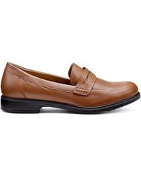 Hotter - Wide Fit 'Dorset' Loafers - Lyst