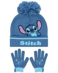 Disney - Lilo & Stitch Winter Hat & Gloves Set - Lyst